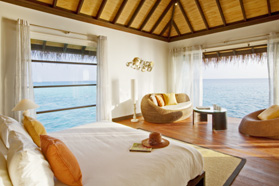 Water Bungalow innen