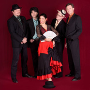 Band in Schwarz