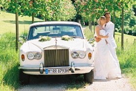Rolls Royce Silver Shadow weiß