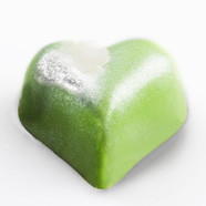 Praline grünes Herz