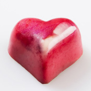 Praline rotes Herz