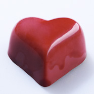 Praline rotes Herz