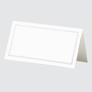 Platzkarte gerahmt
