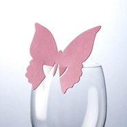 Glas-Platzkarten Schmetterling