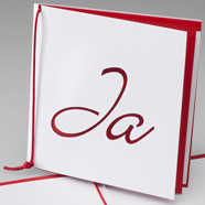 Hochzeitskarte Silke