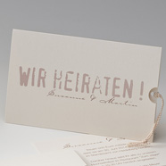 moderne Einladungskarten
