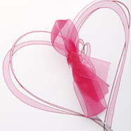 pinke rosa Einladungskarte Martina