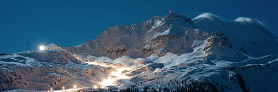 Nachtabfahrt Corvatsch