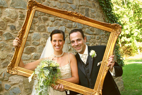 Bilderrahmen Fotos Hochzeit